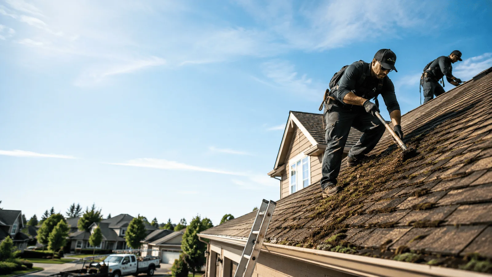 Roof Moss Removal in Boley, OK near me